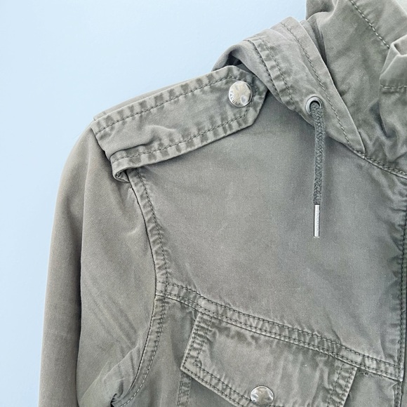 Talula Trooper Jacket | Olive Green - Picture 3 of 4